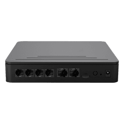 Conmutador IP PBX / 20 Extensiones / 10 Llamadas Simultáneas / Hasta 4 Puertos FXO/FXS / Grabación Nativa / UC Móvil y Escritorio / Integración WhatsApp y CRM / Transcripción IA