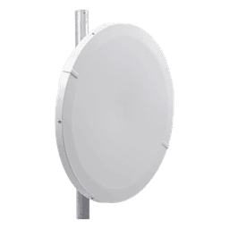 Antena Direccional de Alto Rendimiento/ Parábola profunda para mayor aislamiento al ruido / 29 dBi / 4.9 - 6.4 GHz / Conector de guía de onda para radios B5x y C5x / Fácil Montaje y Soporte de acero inoxidable / Radomo Incluido