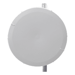 Antena Direccional de Alto Rendimiento/ Parábola profunda para mayor aislamiento al ruido / 29 dBi / 4.9 - 6.4 GHz / Conector de guía de onda para radios B5x y C5x / Fácil Montaje y Soporte de acero inoxidable / Radomo Incluido