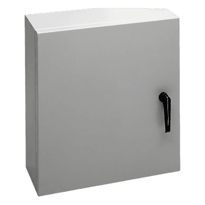 Gabinete Para Exterior OSP ComLine, Protección NEMA 4/12/4X/3/3R; IP66, 600 mm de Ancho, 200 mm de Profundidad, De Aluminio, Color Gris Claro