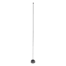 Antena Movil Ajustable en Campo, Rango de Frecuencia 118-940 MHz.