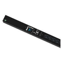 PDU G6 Monitoreable (MI) para Distribución de Energía, Enchufe de Entrada NEMA 5-15P, Con 16 Salidas NEMA 5-20R, de Instalación Vertical, 120 Vca, 15 Amp