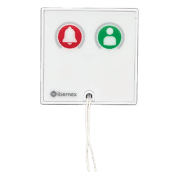 Módulo Asistencial de Empotrar / IP67 / Tirador Omnidireccional / RS485 / LED Alarma y Presencia / Botón Cancelación / ABS Antimicrobiano