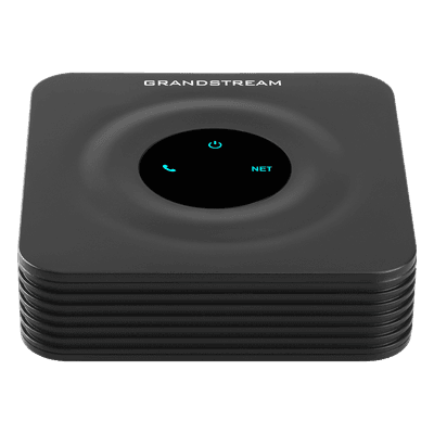 Adaptador de Teléfono Analógico HT801 V2 / 1 Puerto FXS (Conectar Teléfono Análogo) / VoIP Avanzado / Seguridad TLS y SRTP / Soporte Fax T.38 / Compatibilidad con Serie UCM /