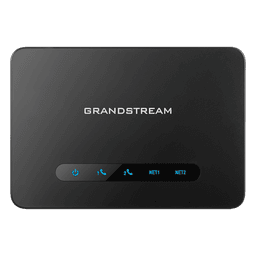 Adaptador de Teléfono Analógico ATA 2 Puertos FXS (Conectar Teléfono Análogo) con Router NAT Gigabit / Compatible SIP / Cifrado AES Reforzado / Calidad de Voz HD / Soporta Fax T.38 / Router NAT Alto Rendimiento