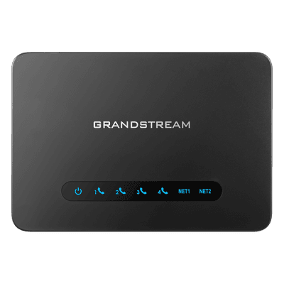 Gateway VoIP con Router NAT / 4 Puertos FXS (Conectar Teléfono Análogo) / Router NAT Gigabit Integrado / Cifrado AES Reforzado / Aprovisionamiento Automático / Soporta SIP y Fax T.38