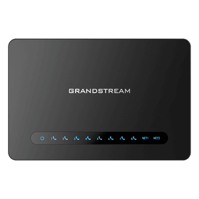 Gateway 8 Puertos FXS (Conectar Teléfono Análogo) con Router NAT Gigabit / 2 Perfiles SIP / Cifrado AES / Conferencia de Voz 3 Participantes / Calidad de Voz HD / Fax T.38 / 2 Puertos Gigabit / Aprovisionamiento Automatizado TR069