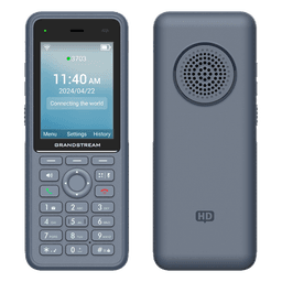 Teléfono IP Wi-Fi Inalámbrico WP836 / Wi-Fi 6 Doble Banda / IP69K Resistente a Exteriores / Batería 3000 mAh / 4 Conferencias / Bluetooth Integrado / USB Tipo C / Compatibilidad con Códec Opus HD