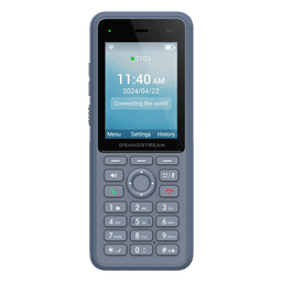 Teléfono IP Wi-Fi Inalámbrico WP836 / Wi-Fi 6 Doble Banda / IP69K Resistente a Exteriores / Batería 3000 mAh / 4 Conferencias / Bluetooth Integrado / USB Tipo C / Compatibilidad con Códec Opus HD