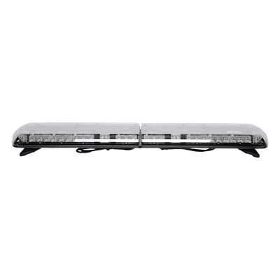 Torreta 48" Serie 12 con 88 LED, Dual color rojo/claro, ideal para equipar ambulancias y unidades de bomberos