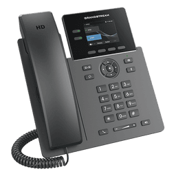 Teléfono IP PoE / 2 Líneas / Pantalla LCD TFT 2.4 Pulgadas Color / 8 Botones Virtuales VPK / Conferencia 5 Vías / Audio HD / Seguridad Carrier-Grade