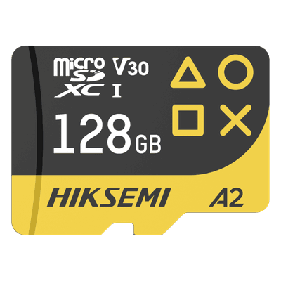 Memoria microSDXC / 128 GB / Lectura 200 MB/s / Escritura 150 MB/s / V30 U3 A2 / Gaming / NAND TLC