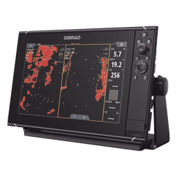 Pantalla Náutica NSS12 evo3S / Pantalla SolarMAX IPS 12 Pulgadas / Procesador iMX 8 / Ecosonda Integrada 1kW CHIRP / Conectividad Inalámbrica / Cartografía C-MAP® Preinstalada / Compatibilidad con Accesorios Simrad / Montaje Flush