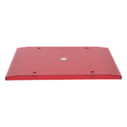 Domo Central de Reemplazo / Policarbonato / Color Rojo / Compatible con Barra X67