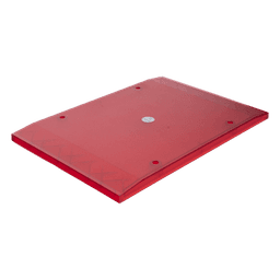 Domo Central de Reemplazo / Policarbonato / Color Rojo / Compatible con Barra X67