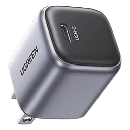 Cargador USB-C / 20 W Power Delivery / GaN II / Nivel 6 Eficiencia Energética / Compacto
