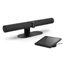 Sistema de Videoconferencia Todo en Uno / Cobertura Panorámica 180° / Triple Cámara 4K / Audio con 8 Micrófonos / Pantalla Táctil 10.1" / Zoom Digital 6x