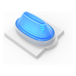 Indicador LED Tricolor / Protocolo RS-485 / Señalización de Estado de Habitación / Entorno Hospitalario / Compatible con Intercom Y501/Y501-Y