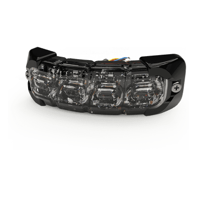 Luz perimetral , 8 LED Ultra Brillantes, Dual Color Azul / Claro