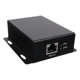 Inyector PoE Industrial / Ideal para Aplicaciones Solares / Entrada 9-42 Vcc / Salida PoE 48V / Conexión plug and play / Ideal para Conectar Cámaras PoE
