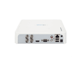 DVR Híbrido / 4 Canales TurboHD + 1 Canal IP / 2 Megapixel 1080p Lite / AcuSense Lite / H.265+ / Salida Full HD / 1 Bahía HDD 4TB