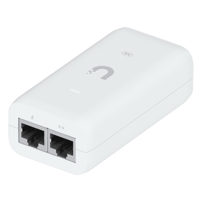 Adaptador PoE+ / U-PoE+ / 48V DC @ 0.65A/ hasta 30W / Gigabit LAN / Protecciones de Sobretensión