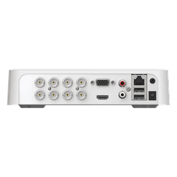 DVR Pentahíbrido / 8 Canales TurboHD + 2 Canales IP / 2 Megapixel 1080p Lite / AcuSense Lite / Audio Bidireccional Coaxitron / H.265+ / HDMI y VGA Full HD / 1 Bahía HDD hasta 4 TB