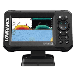 Eagle-5 ecosonda en pantalla horizontal IPS de 5 pulgadas, incluye transductor skimmer 50/200 kHz
