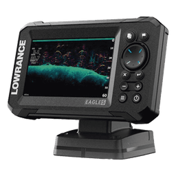 Eagle-5 ecosonda en pantalla horizontal IPS de 5 pulgadas, incluye transductor skimmer 50/200 kHz