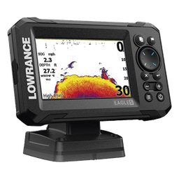 Eagle-5 ecosonda en pantalla horizontal IPS de 5 pulgadas, incluye transductor skimmer 50/200 kHz