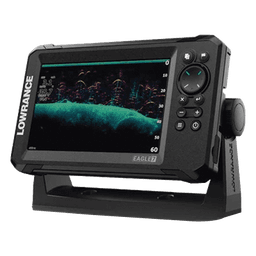Eagle-7 ecosonda en pantalla horizontal IPS de 7 pulgadas, incluye transductor skimmer 50/200 kHz