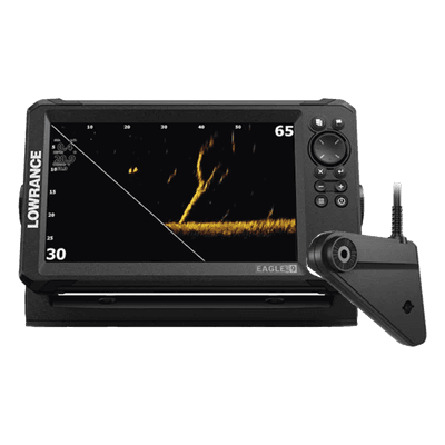Eagle eye 9 ecosonda en pantalla horizontal IPS de 9 pulgadas, incluye transductor ojo de águila 