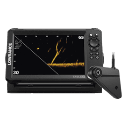 Eagle eye 9 ecosonda en pantalla horizontal IPS de 9 pulgadas, incluye transductor ojo de águila 