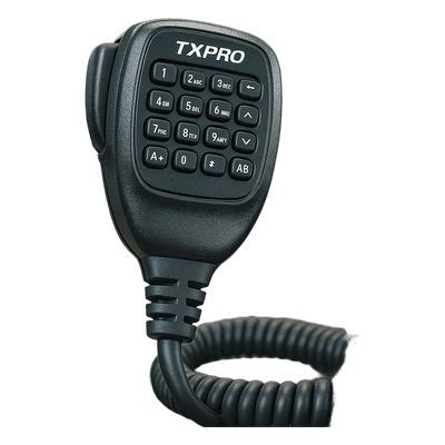 Micrófono Bocina / Teclado DTMF Integrado / Conector 8 Pines / Uso Profesional Radio