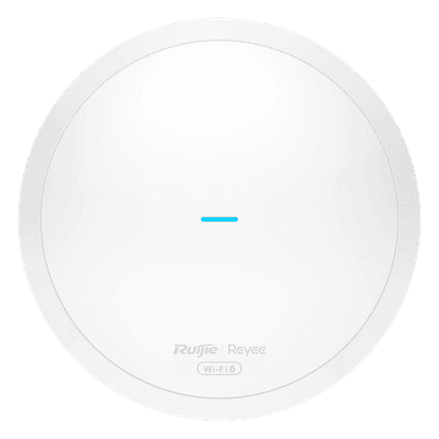 Punto de acceso Wi-Fi 6 / 1.77 Gbps / Doble banda 2.4+5 GHz / MU-MIMO 2x2 / 60 m (197 ft) cobertura / Montaje en techo