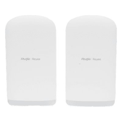 Kit Punto a Punto / Wi-Fi 5 867 Mbps / 5 GHz / Alcance 5 km (16,404 ft) / Antena 16 dBi / 3 Puertos Gigabit / IP55 / Administración Cloud