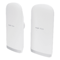 Kit Punto a Punto / Wi-Fi 5 867 Mbps / 5 GHz / Alcance 5 km (16,404 ft) / Antena 16 dBi / 3 Puertos Gigabit / IP55 / Administración Cloud
