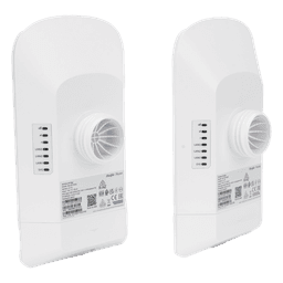 Kit Punto a Punto / Wi-Fi 5 867 Mbps / 5 GHz / Alcance 5 km (16,404 ft) / Antena 16 dBi / 3 Puertos Gigabit / IP55 / Administración Cloud