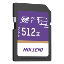 Tarjeta SD GuardPro P10 / 512 GB / 100 MB/s Lectura / 90 MB/s Escritura / Clase 10 U3 V30 / 3D TLC NAND / Especializada Para Videovigilancia 24/7