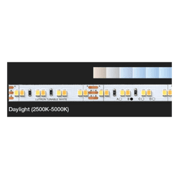 Kit de Tira LED / Blanco Ajustable 2500K-5000K / 5 m (16.4 ft) / CRI 90+ / 200 lm/ft / Atenuación 0.1%-100% / RadioRA 3 Nativo