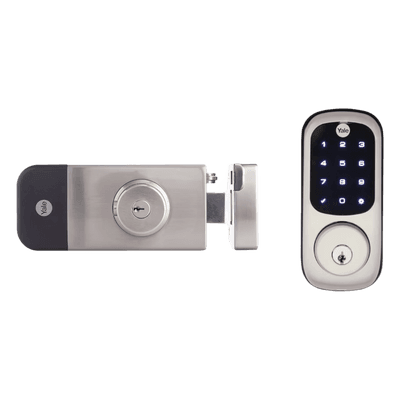 Cerradura Digital para Exteriores / Teclado Táctil / Control Remoto App / Compatible Zigbee-Z-Wave Plus / 250 Usuarios / Resistente Intemperie