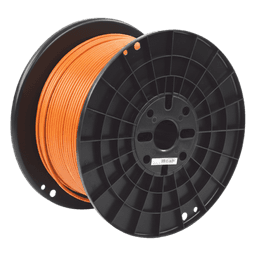 Cable UTP Cat6A / 23 AWG / CMR Riser / 305 m (1000 ft) / LSZH-FEP-PVC / Naranja