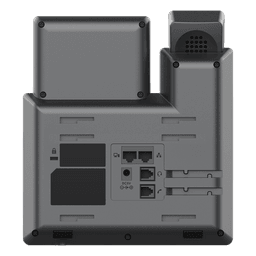 Teléfono IP / 3 Líneas SIP / 12 Botones Virtuales Programables / Pantalla LCD 2.8 Pulgadas / Puertos Gigabit con PoE / Audio HD