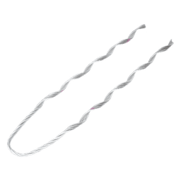 Remate Preformado para Fibra Óptica / Acero Galvanizado / Diámetro 7.5 - 8 mm / 24 Hilos / Longitud 460 mm (18.1 ft) / Ambientes Costeros