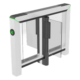Torniquete central Mars-S1200 / Compatible con Mars-S1000, RFID-Fingerprint-QR / Anti-pinch y Anti-tailgating / Accesibilidad para Sillas de Ruedas / Desbloqueo de Emergencia / Estructura Modular / Acero Inoxidable SUS304