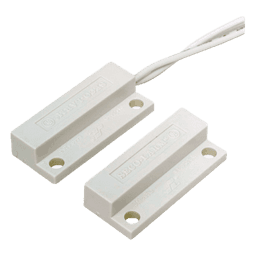 Contacto Magnético de Superficie / Miniatura / Lazo Cerrado / Gap 19 mm (0.75 in) / Cables Laterales 381 mm (15 in) / ABS Resistente a Intemperie