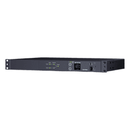 PDU ATS (Fuente Redundante Auto-transferible) Medible, Para Distribución de Energía, 2 Entradas 120 Vca NEMA5-15P, Con 10 Salidas NEMA 5-15R, Horizontal 19in, 1UR