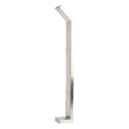Base Para Instalación de Lectoras o Biométricos de Acero Inoxidable 