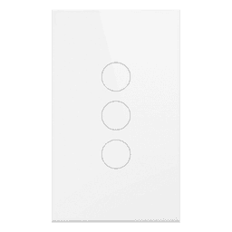(Wifi) Apagador switch inalámbrico WIFI, control de 3 regresos de carga, 110V