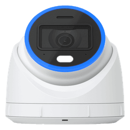 Cámara UniFi Protect Turret AI blanca / 4K(8MP) / Ángulo ultra-ancho 109.9 / Visión Nocturna IR 40 m / AI Avanzado: Reconocimiento de Rostros y Matrículas / LED para color en la noche / Micrófono 2 vías / ranura M